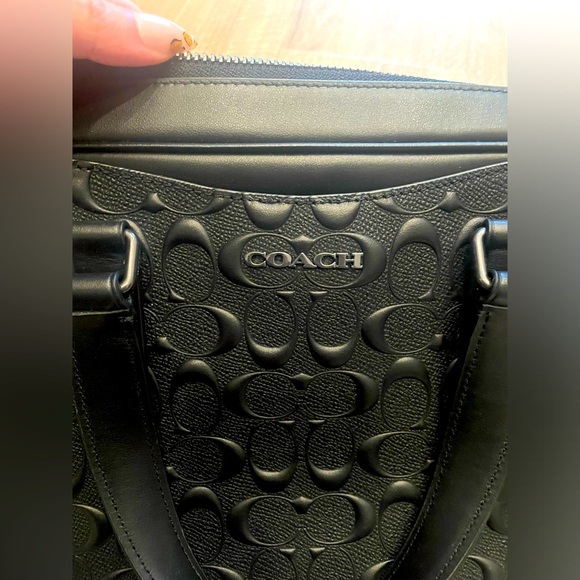 NWT Coach Signature Leather Briefcase/Laptop Bag - Picture 8 of 8